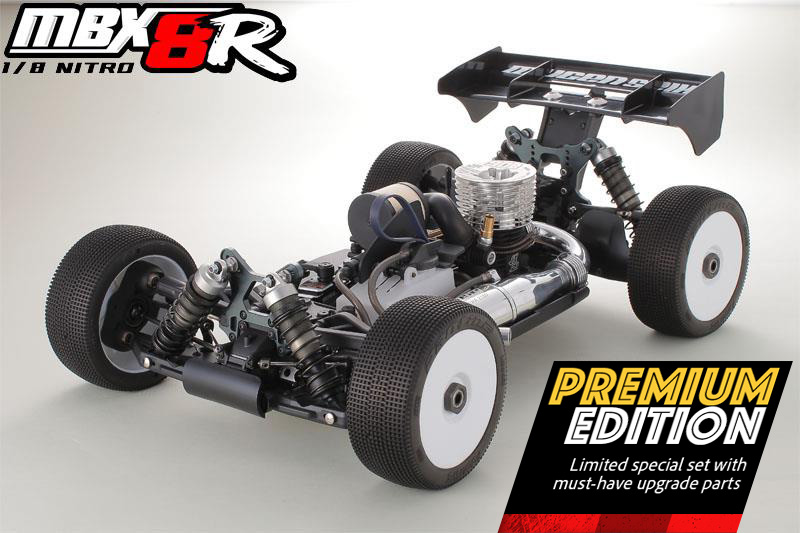 Mugen Seiki MBX8R Premium Edition 1/8 4wd Off-Road Nitro Buggy Kit